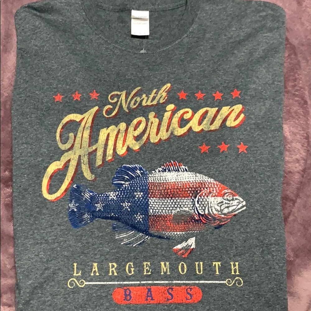 North American bass t shirt